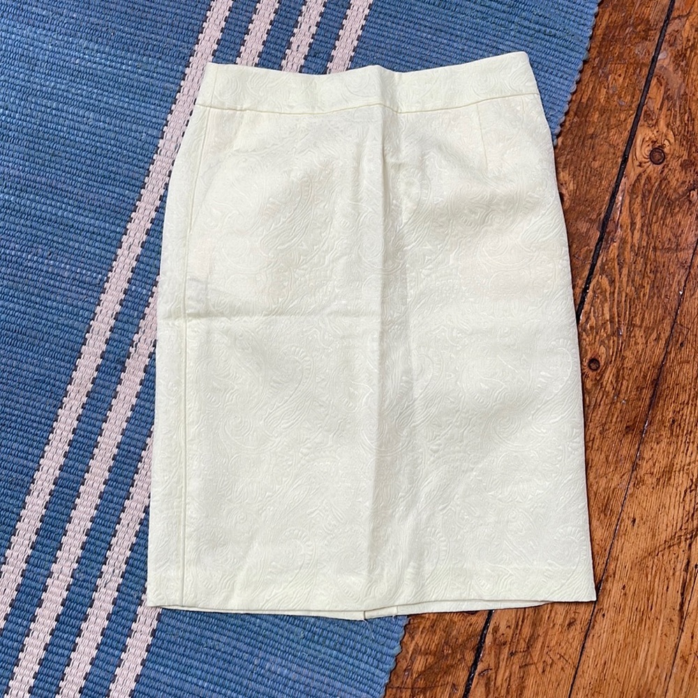 Banana republic yellow skirt